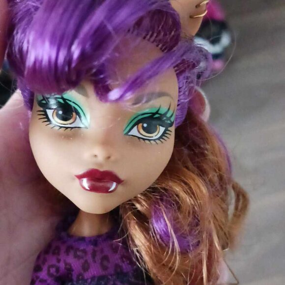G1 monster high frights camera action clawdeen wolf doll - Picture 3 of 3